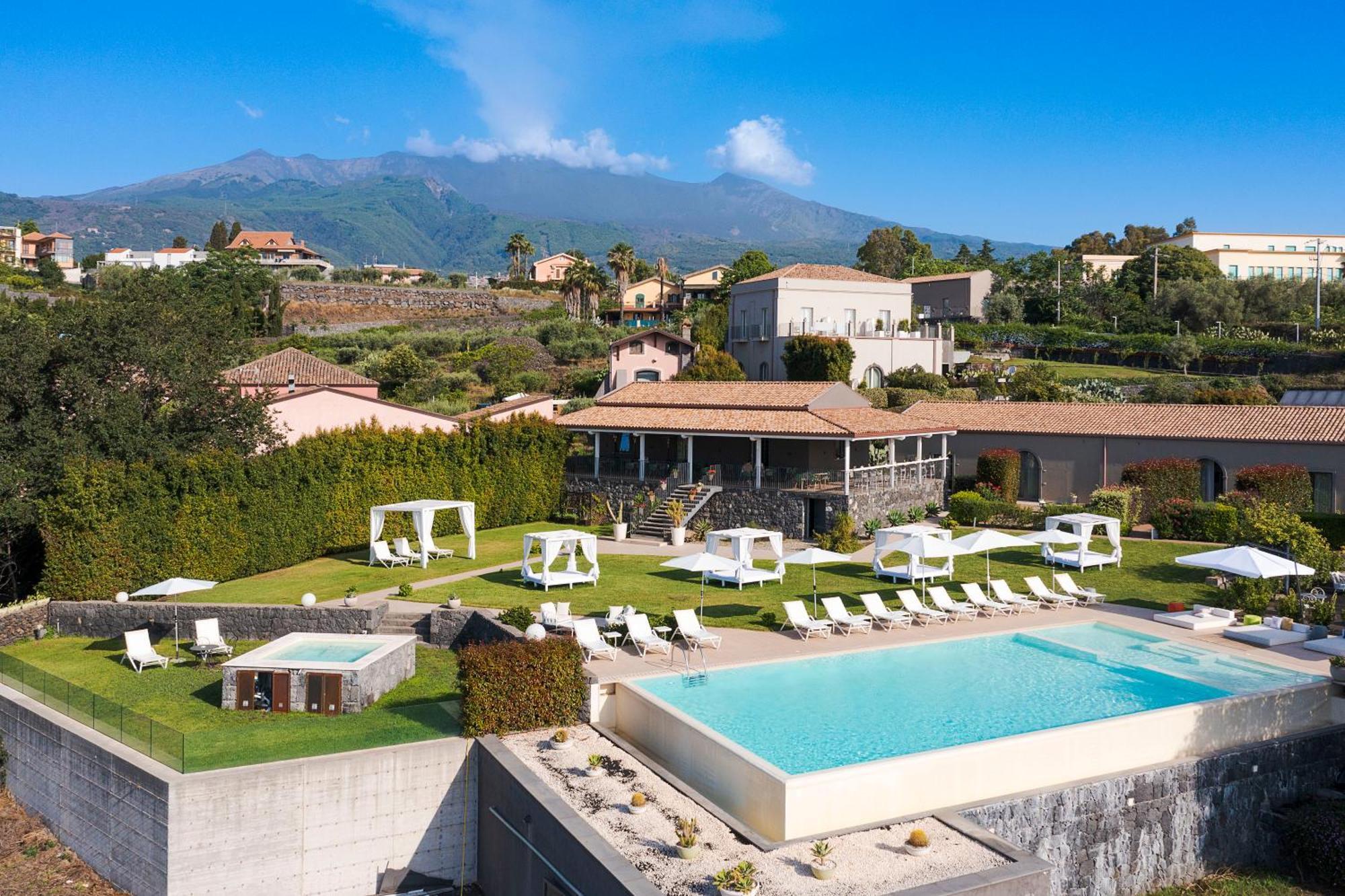 Kepos Etna Relais & Exclusive Spa Санта-Венерина Экстерьер фото